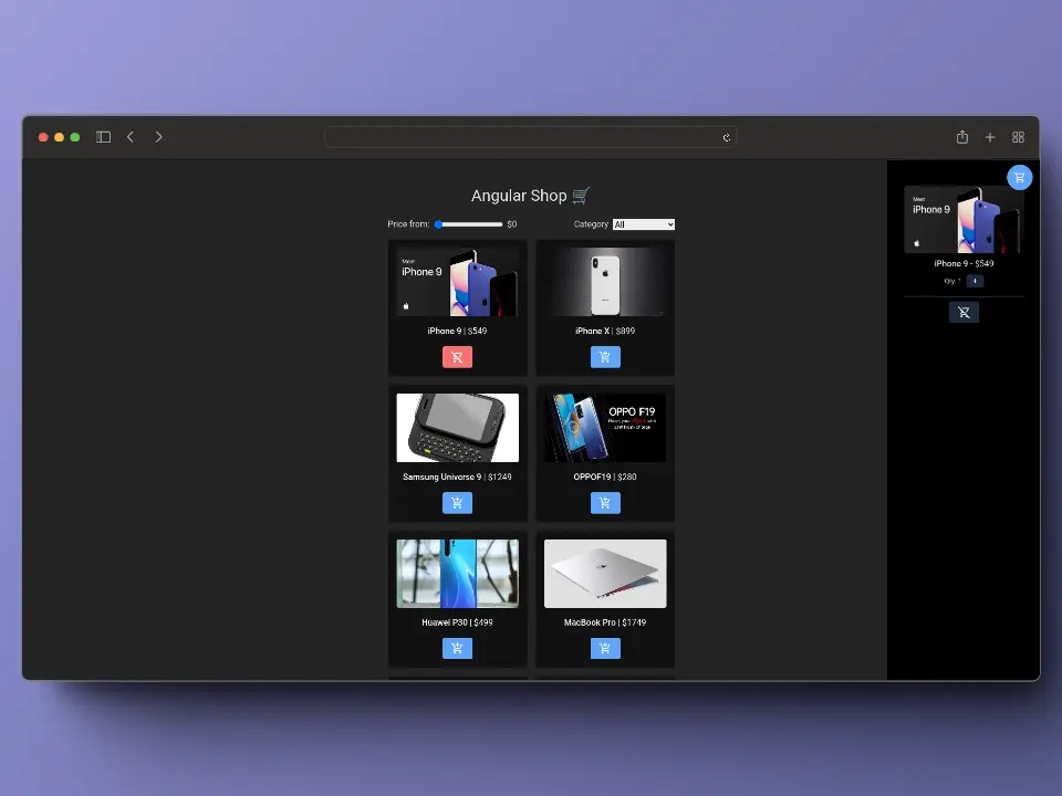 Captura del proyecto projects/AngularShop.webp