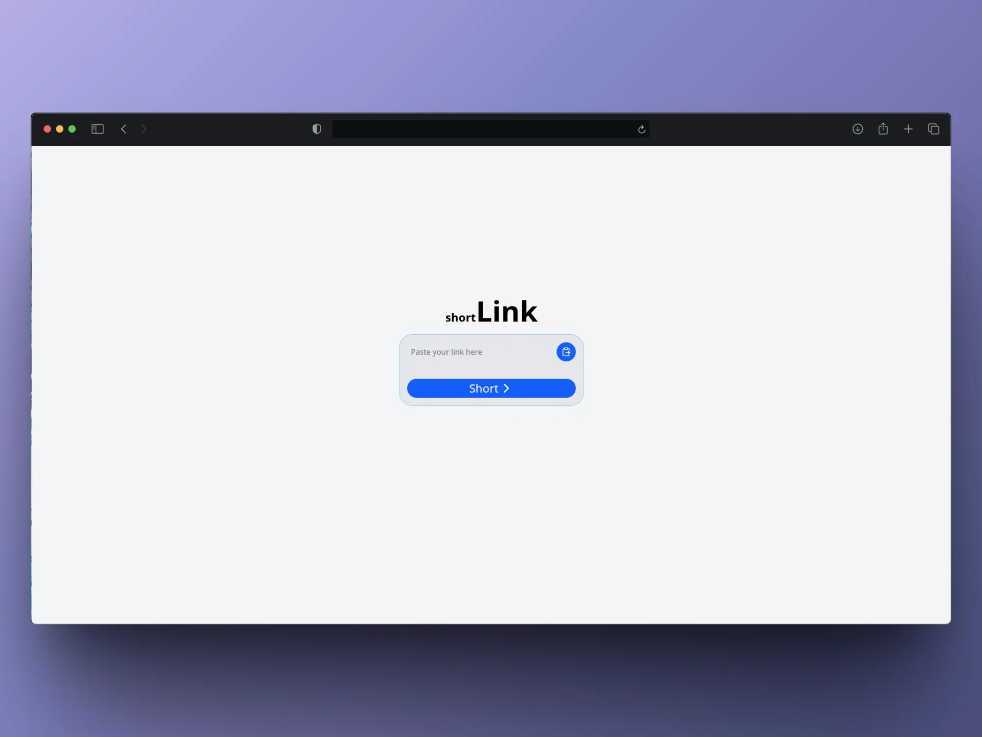 Captura del proyecto projects/Shortlink.webp