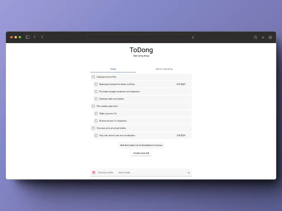 Captura del proyecto projects/ToDong.webp
